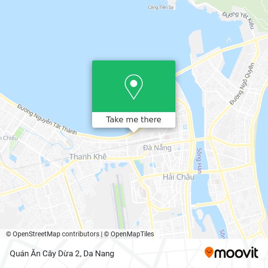 Quán Ăn Cây Dừa 2 map