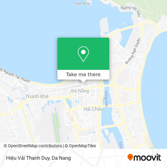 Hiệu Vải Thanh Duy map