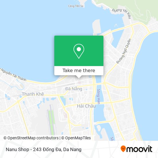 Nanu Shop - 243 Đống Đa map