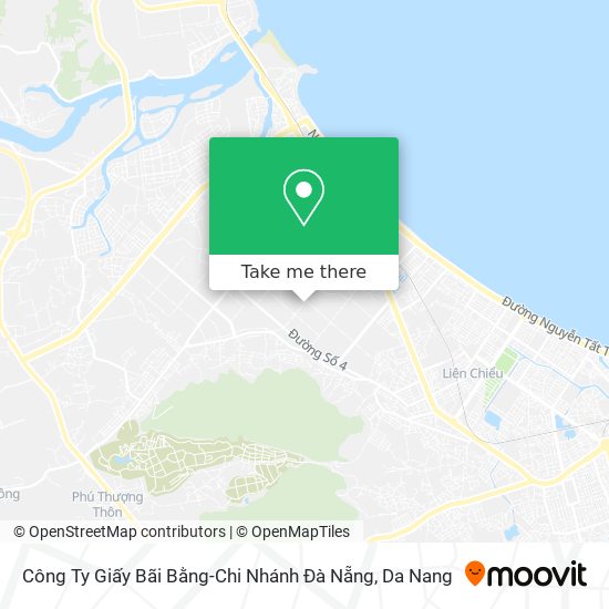 Công Ty Giấy Bãi Bằng-Chi Nhánh Đà Nẵng map