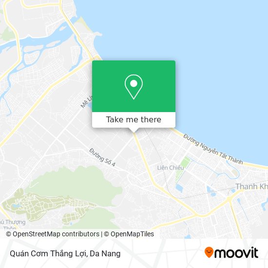 Quán Cơm Thắng Lợi map