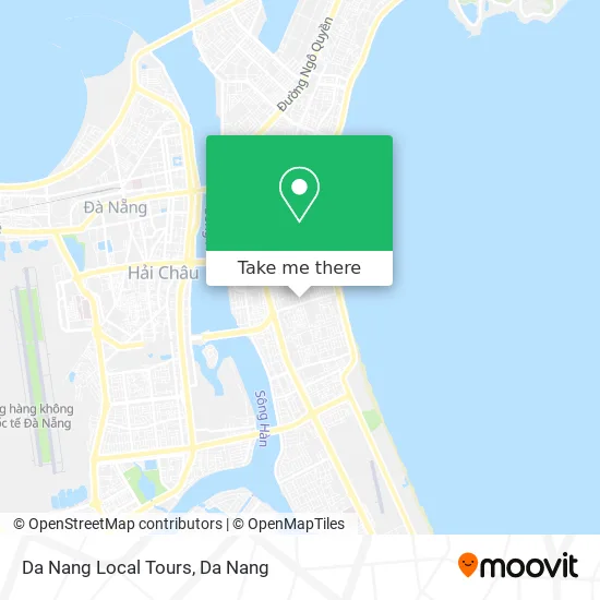 Da Nang Local Tours map