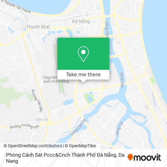 Phòng Cảnh Sát Pccc&Cnch Thành Phố Đà Nẵng map