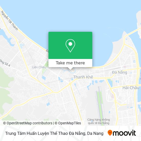 Trung Tâm Huấn Luyện Thể Thao Đà Nẵng map