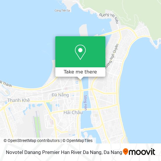 Novotel Danang Premier Han River Da Nang map