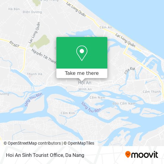 Hoi An Sinh Tourist Office map
