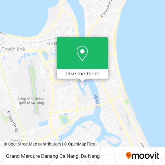 Grand Mercure Danang Da Nang map