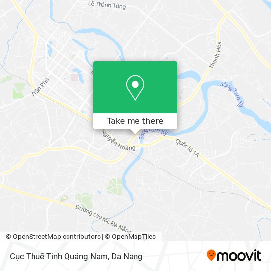 Cục Thuế Tỉnh Quảng Nam map