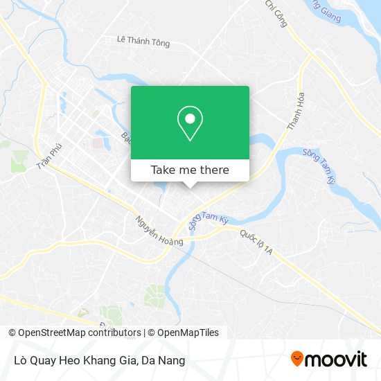 Lò Quay Heo Khang Gia map