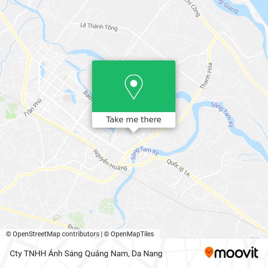 Cty TNHH Ánh Sáng Quảng Nam map