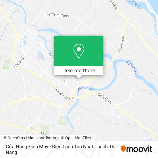 Cửa Hàng Điện Máy - Điện Lạnh Tân Nhật Thanh map