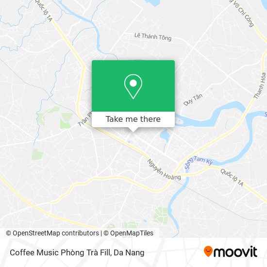 Coffee Music Phòng Trà Fill map