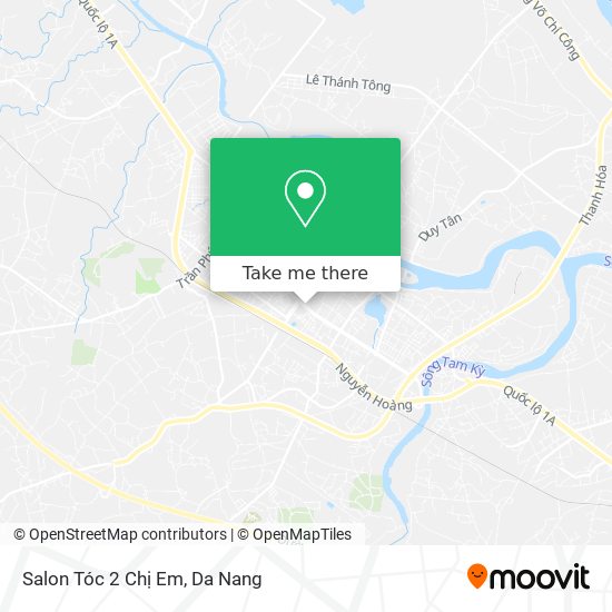 Salon Tóc 2 Chị Em map