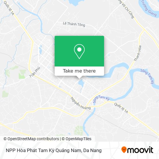 NPP Hòa Phát Tam Kỳ Quảng Nam map