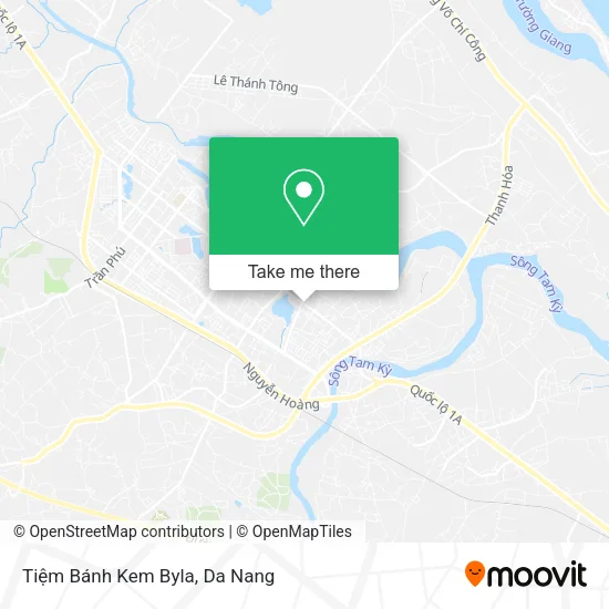 Tiệm Bánh Kem Byla map