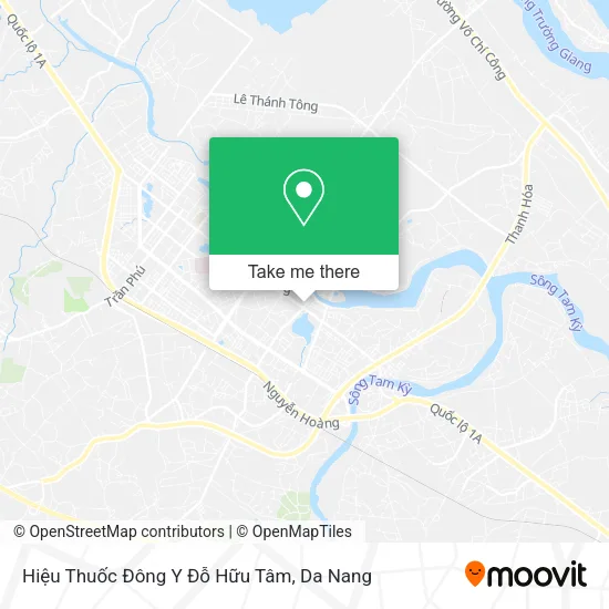 Hiệu Thuốc Đông Y Đỗ Hữu Tâm map