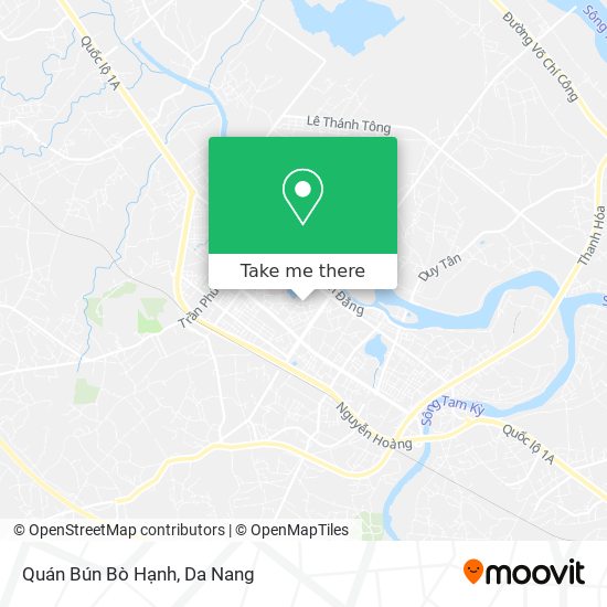 Quán Bún Bò Hạnh map