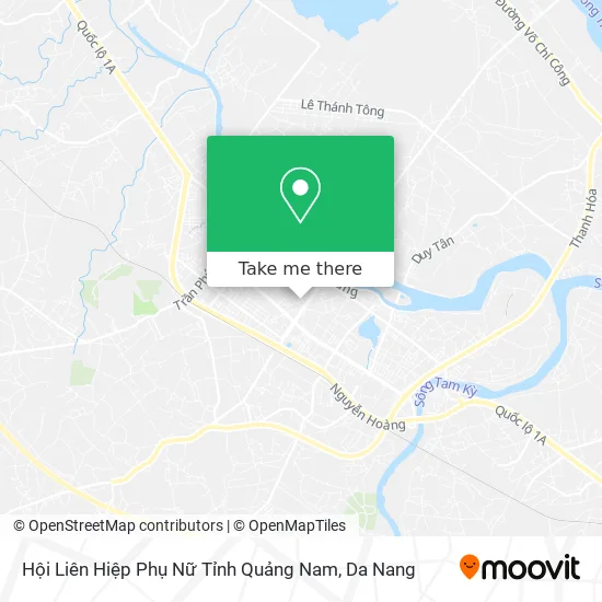 Hội Liên Hiệp Phụ Nữ Tỉnh Quảng Nam map