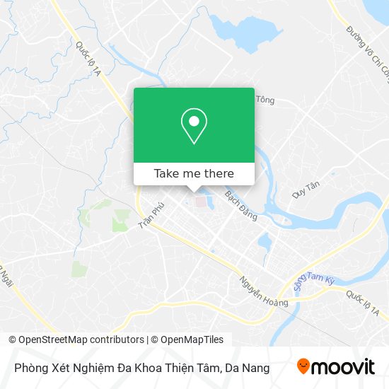 Phòng Xét Nghiệm Đa Khoa Thiện Tâm map