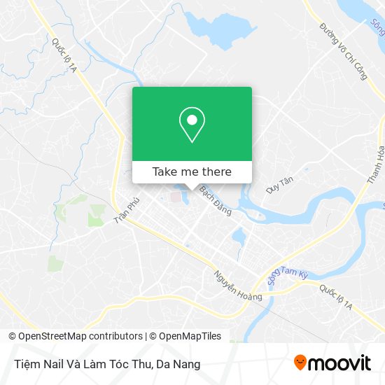 Tiệm Nail Và Làm Tóc Thu map