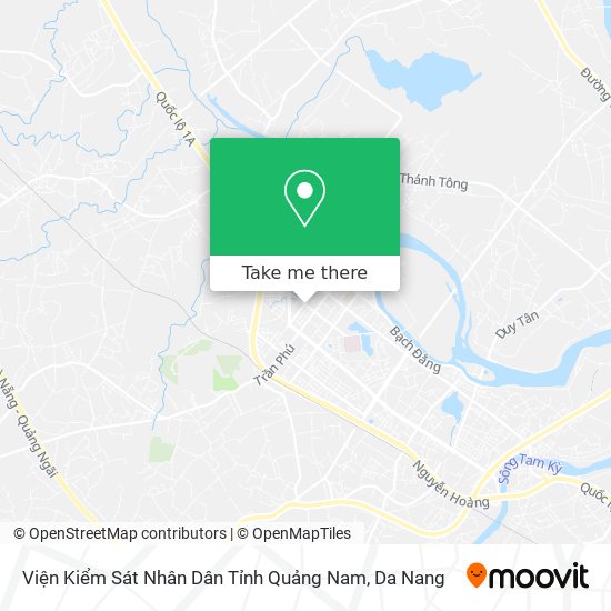 Viện Kiểm Sát Nhân Dân Tỉnh Quảng Nam map