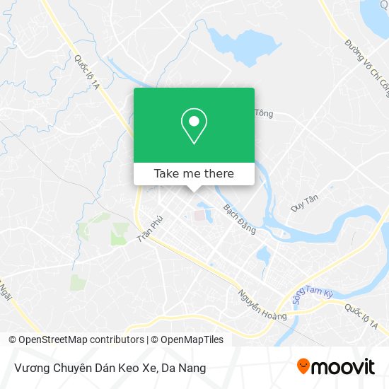 Vương Chuyên Dán Keo Xe map