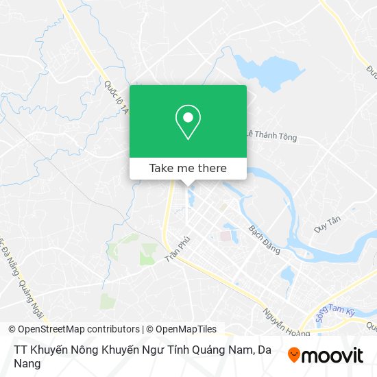 TT Khuyến Nông Khuyến Ngư Tỉnh Quảng Nam map