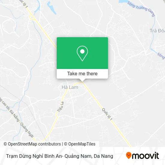 Trạm Dừng Nghỉ Bình An- Quảng Nam map