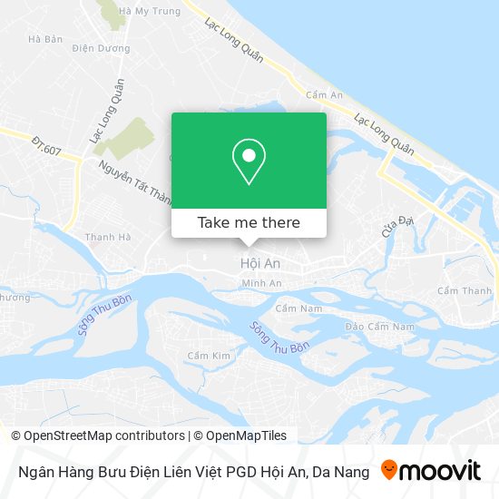 Ngân Hàng Bưu Điện Liên Việt PGD Hội An map