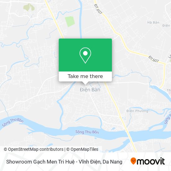 Showroom Gạch Men Tri Huệ - Vĩnh Điện map