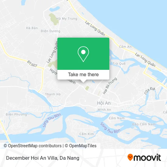 December Hoi An Villa map