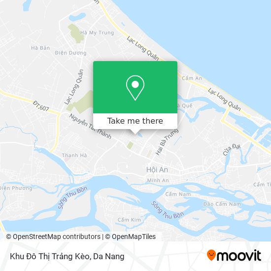 Khu Đô Thị Trảng Kèo map