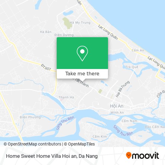 Home Sweet Home Villa Hoi an map