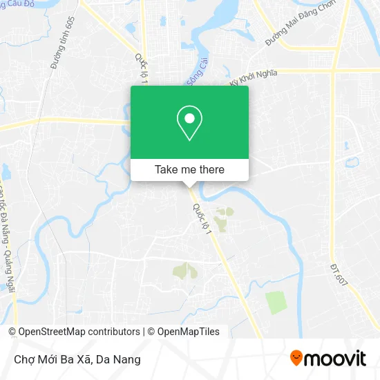 Chợ Mới Ba Xã map
