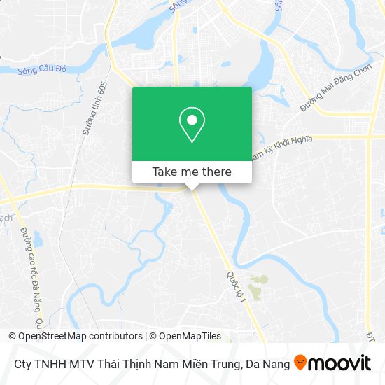 Cty TNHH MTV Thái Thịnh Nam Miền Trung map