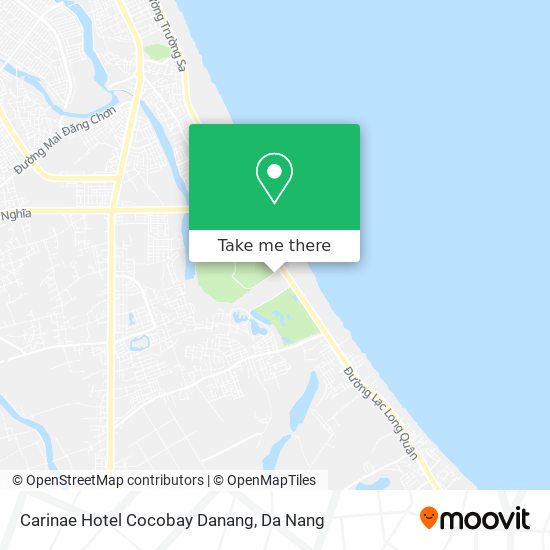 Carinae Hotel Cocobay Danang map