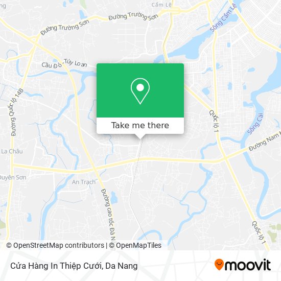 Cửa Hàng In Thiệp Cưới map