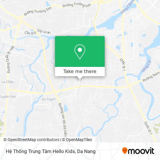 Hệ Thống Trung Tâm Hello Kids map