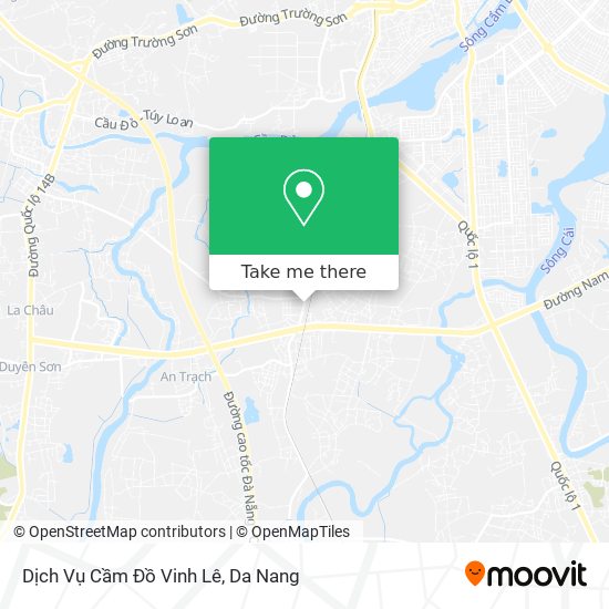 Dịch Vụ Cầm Đồ Vinh Lê map