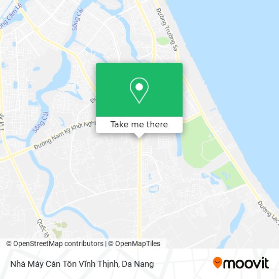 Nhà Máy Cán Tôn Vĩnh Thịnh map