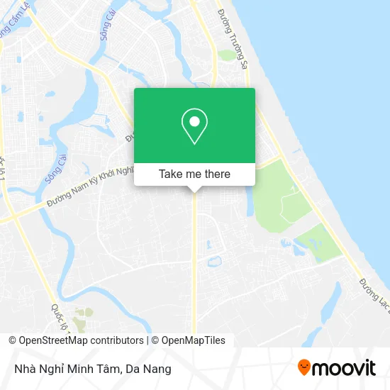 Nhà Nghỉ Minh Tâm map