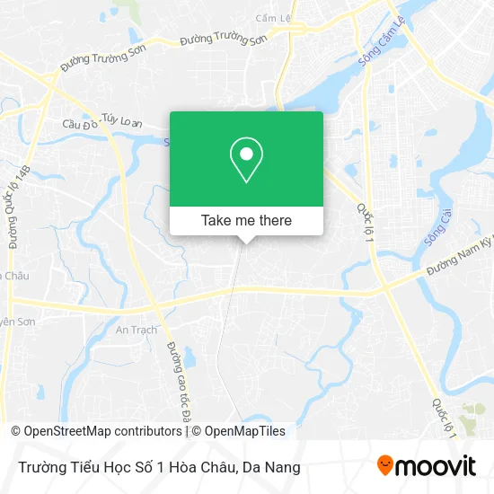 Trường Tiểu Học Số 1 Hòa Châu map