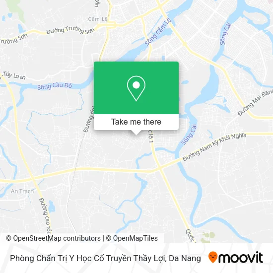 Phòng Chẩn Trị Y Học Cổ Truyền Thầy Lợi map