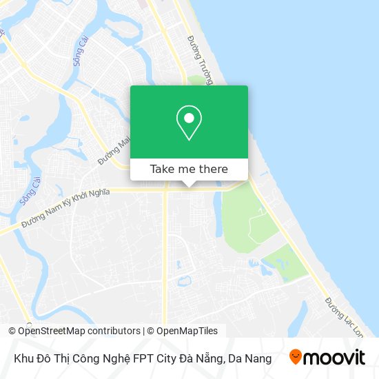 Khu Đô Thị Công Nghệ FPT City Đà Nẵng map