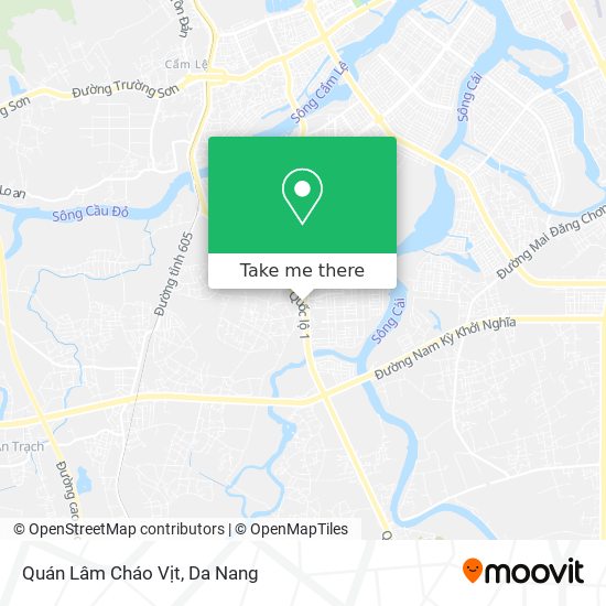 Quán Lâm Cháo Vịt map