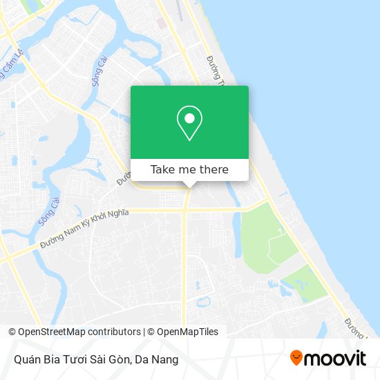 Quán Bia Tươi Sài Gòn map