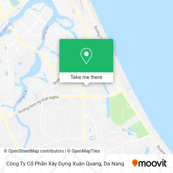 Công Ty Cổ Phần Xây Dựng Xuân Quang map