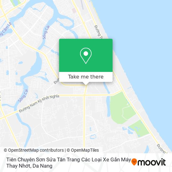 Tiên Chuyên Sơn Sửa Tân Trang Các Loại Xe Gắn Máy Thay Nhớt map