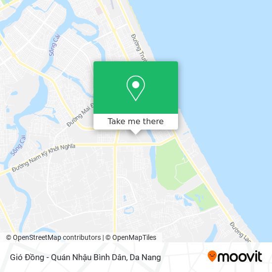Gió Đồng - Quán Nhậu Bình Dân map