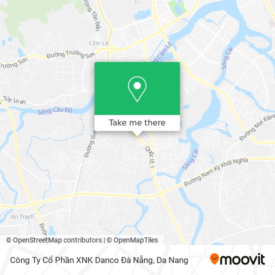 Công Ty Cổ Phần XNK Danco Đà Nẵng map